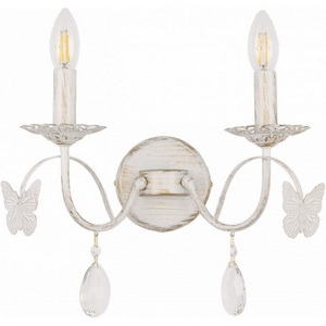 Изображение товара Бра Arte Milano AM346179 346179/2W WT+G подсвечник с подвесками