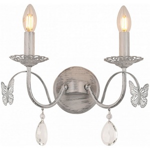 Изображение товара Бра Arte Milano AM346179 346179/2W WT+SL подсвечник с подвесками