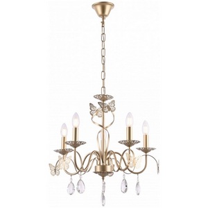 Изображение товара Подвесная люстра Arte Milano AM346179 346179/5 CG подсвечник с подвесками