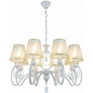 Изображение товара Подвесная люстра Arte Milano AM347203 347203/8 WT+G с подвесками