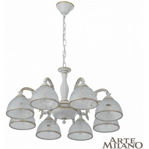 Изображение товара Подвесная люстра Arte Milano AM349737 349737/8 WT+G