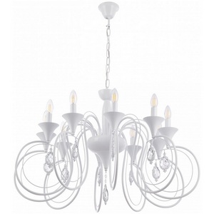 Изображение товара Подвесная люстра Arte Milano AM349920 349920/10 WT подсвечник с подвесками