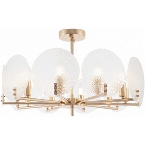 Изображение товара Потолочная люстра на штанге Arte Milano Sorrento-0409 370409/10/600 GD в виде свечи