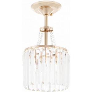 Изображение товара Люстра подвесная диаметром 20 см хрустальная на штанге Arte Milano Sorrento-1009 371009/1/50/200 GD