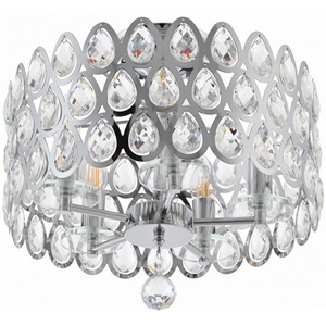 Изображение товара Потолочная люстра хрустальная на штанге Arte Milano Sorrento-1019 371019/5/50/390 CR