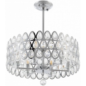Изображение товара Потолочная люстра хрустальная на штанге Arte Milano Sorrento-1019 371019/6/300/490 CR