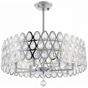 Изображение товара Потолочная люстра хрустальная на штанге Arte Milano Sorrento-1019 371019/8/300/580 CR