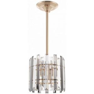 Изображение товара Люстра подвесная диаметром 20 см хрустальная на штанге Arte Milano Sorrento-1409 371409/1/350/200 GD