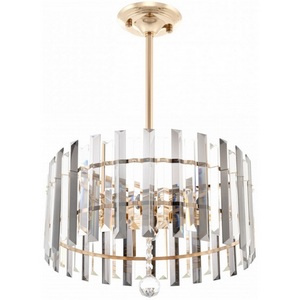 Изображение товара Подвесная люстра хрустальная на штанге Arte Milano Sorrento-1409 371409/5/350/400 GD