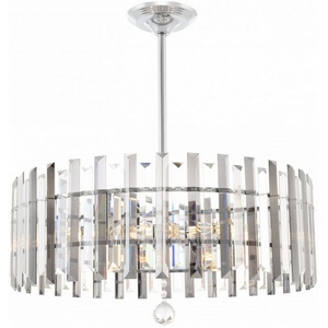 Изображение товара Подвесная люстра хрустальная на штанге Arte Milano Sorrento-1409 371409/8/350/570 CR