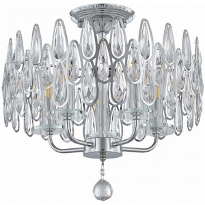 Изображение товара Потолочная люстра хрустальная на штанге Arte Milano Sorrento-2009 372009/5/80/400 CR
