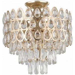 Изображение товара Потолочная люстра хрустальная на штанге Arte Milano Sorrento-2019 372019/6/50/390 GD
