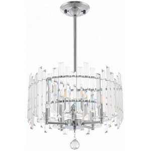Изображение товара Подвесная люстра хрустальная на штанге Arte Milano Sorrento-2409 372409/5/350/400 CR