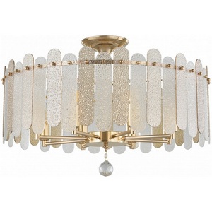Изображение товара Потолочная люстра хрустальная на штанге Arte Milano Sorrento-3109 373109/8/80/580 GD