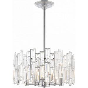 Изображение товара Подвесная люстра хрустальная на штанге Arte Milano Sorrento-3209 373209/5/350/390 CR