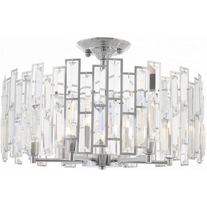 Изображение товара Потолочная люстра хрустальная на штанге Arte Milano Sorrento-3209 373209/6/80/480 CR