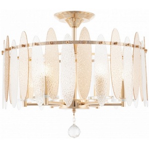 Изображение товара Потолочная люстра хрустальная на штанге Arte Milano Sorrento-3309 373309/6/80/470 GD