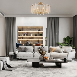 Изображение товара Потолочная люстра хрустальная на штанге Arte Milano Sorrento-3309 373309/8/80/570 GD