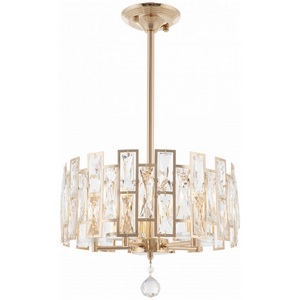 Изображение товара Подвесная люстра хрустальная на штанге Arte Milano Sorrento-4209 374209/5/350/380 GD