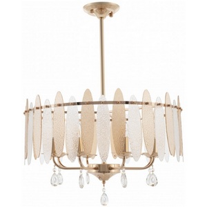 Изображение товара Подвесная люстра хрустальная на штанге Arte Milano Sorrento-4309 374309/8/350/570 GD