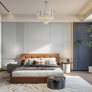 Изображение товара Потолочная люстра хрустальная на штанге Arte Milano Sorrento-4409 374409/9/300/570 CR