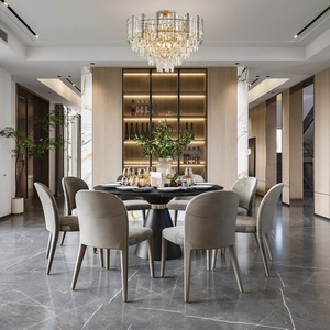 Изображение товара Потолочная люстра хрустальная на штанге Arte Milano Sorrento-4409 374409/9/60/570 GD