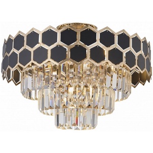 Изображение товара Потолочная люстра хрустальная Arte Milano Sorrento-5009 375009/4+2/20/480 GD