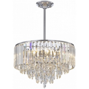 Изображение товара Подвесная люстра хрустальная на штанге Arte Milano Sorrento-5509 375509/8/300/470 CR