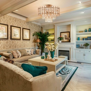 Изображение товара Потолочная люстра хрустальная на штанге Arte Milano Sorrento-6109 376109/6/30/390 GD