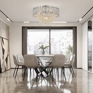 Изображение товара Потолочная люстра хрустальная на штанге Arte Milano Sorrento-6109 376109/7/30/490 CR