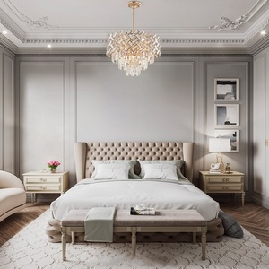 Изображение товара Потолочная люстра хрустальная на штанге Arte Milano Sorrento-8019 378019/7/300/470 GD