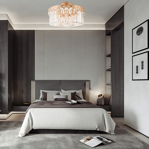 Изображение товара Потолочная люстра хрустальная на штанге Arte Milano Sorrento-8909 378909/6/50/490 GD