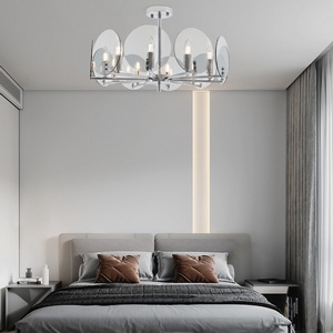 Изображение товара Потолочная люстра на штанге Arte Milano Sorrento-9309 379309/10/600 CR в виде свечи