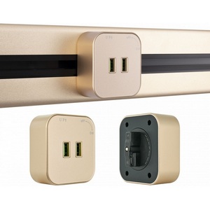 Изображение товара Трековая розетка USBx2 Arte Milano Am-track-sockets 380022TS/USBx2 Gold