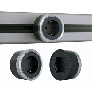 Изображение товара Трековая розетка с подсветкой Arte Milano Am-track-sockets 380066TS LED/ES Grey