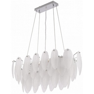 Изображение товара Подвесная люстра перо Arte Milano AM-4653 4653.L750.H240.E14.12 Ni