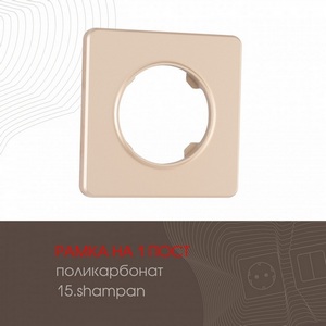 Изображение товара Рамка на 1 пост Arte Milano am-502.15 502.15-1.shampan