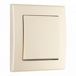 Изображение товара Выключатель встраиваемый одноклавишный с рамкой (шампань) Arte Milano SET06-1 SET06-1-30-1 shampan