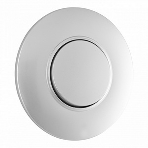 Изображение товара Выключатель встраиваемый одноклавишный с рамкой (серебро) Arte Milano SET08-1 SET08-1-30-1 silver