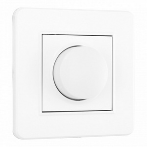 Изображение товара Диммер встраиваемый 500Вт с рамкой (белый) Arte Milano SET16-1 SET16-1-48-1 white