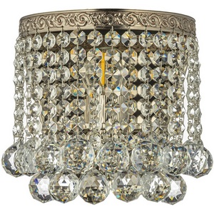 Изображение товара Хрустальный настенный светильник 2.10.501 Arti Lampadari Castellana E N с подвесками