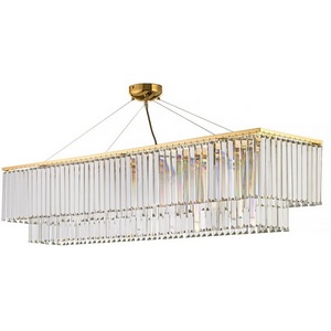 Изображение товара Подвесная люстра для гостиной высотой 30 см хрустальная Arti Lampadari Enio E 1.5.120x30.101 GP