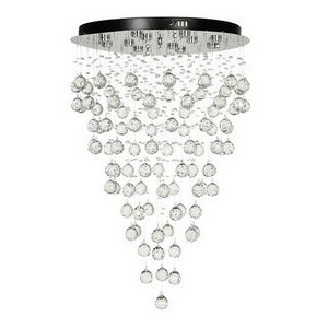 Изображение товара Потолочная светодиодная люстра с пультом 1.4.55.601 Arti Lampadari Flusso L N (плафоны шарики)