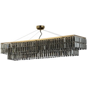 Изображение товара Подвесная люстра хрустальная Arti Lampadari Milano E 1.5.120x30.107 G