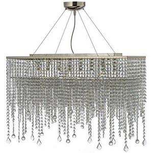Изображение товара Люстра подвесная длиной 70 см хрустальная Arti Lampadari Milano E 1.5.70X25.105 N