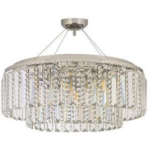 Изображение товара Подвесная люстра хрустальная Arti Lampadari Milano E 1.5.D50.505 N