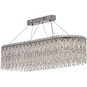 Изображение товара Подвесная люстра хрустальная светодиодная Arti Lampadari Ovindoli Nickel Ovindoli L 1.5.100x35.100 N