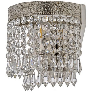 Изображение товара Бра хрустальное Arti Lampadari Santa GB Santa E 2.10.600 NB с подвесками