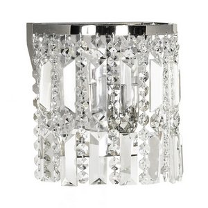 Изображение товара Хрустальный настенный светильник 2.10.501 Arti Lampadari Sara E S с подвесками