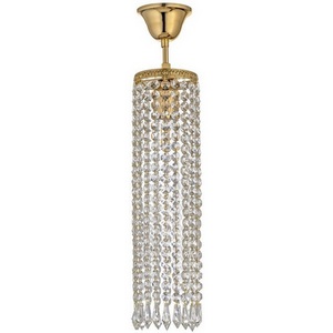 Изображение товара Потолочная люстра хрустальная на штанге Arti Lampadari Stella Gold Stella E 1.5.10.102 G